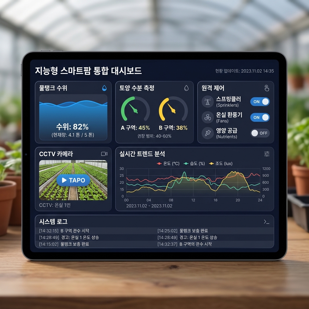 대시보드 실물 화면